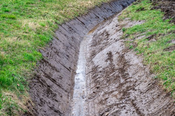 Drainage Ditch Excavation in Appleton