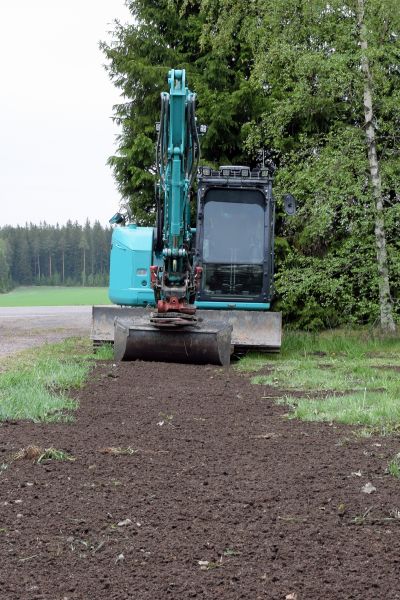 Backhoe Grading in Appleton