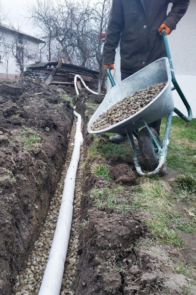 Drain Trenching in Appleton