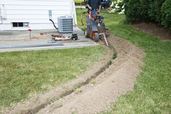 Electrical Trenching Service in Appleton