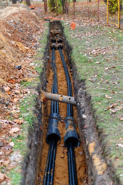 Electrical Line Excavation in Appleton